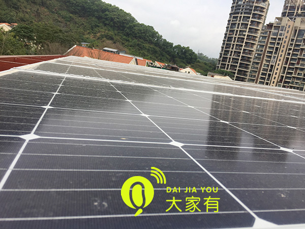 家用光伏太阳能电池板发电