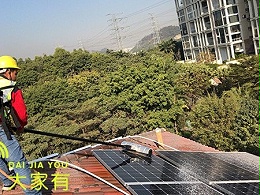 屋顶光伏发电除尘维护注意事项「大家有」